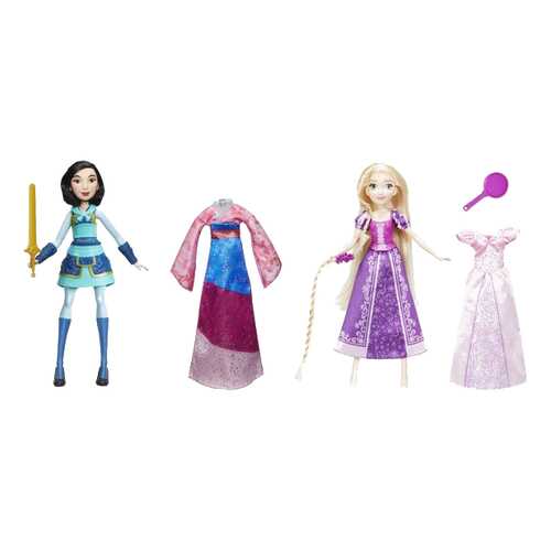 Кукла Disney Princess Делюкс Рапунцель, Мулан E1948Eu4 в Кораблик