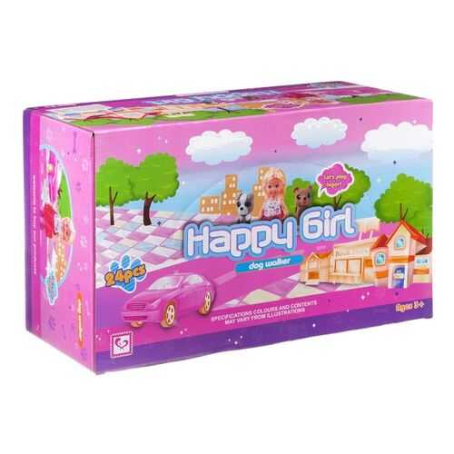 Набор куколок Shenzhen toys Happy girl с собачкой, 24 шт. в Кораблик