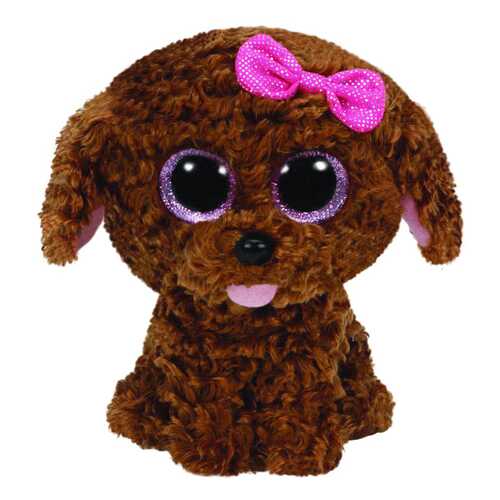 Мягкая игрушка TY Beanie Boos Щенок (коричневый) Maddie, 23 см в Кораблик