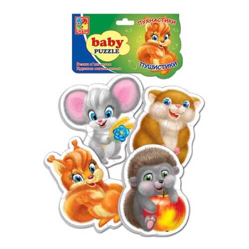 Мягкий пазл VLADI TOYS Baby puzzle Пушистики (VT1106-05) в Кораблик