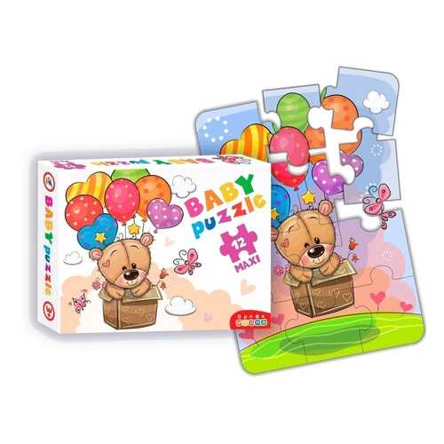 Пазл Дрофа-Медиа Baby Puzzle Мишка и воздушные шары в Кораблик