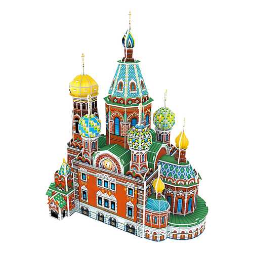 Пазлы CubicFun World's Great Architecture 3D Собор Воскресения Христова 124 элемента C206h в Кораблик
