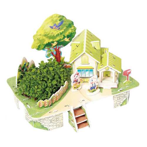 Живой 3D пазл Mini Zilipoo Хуторок веселых братцев в Кораблик