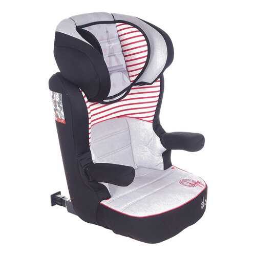 Автокресло Nania Myla Isofix Bonjour группа 1/2/3, Черный-Красный в Кораблик