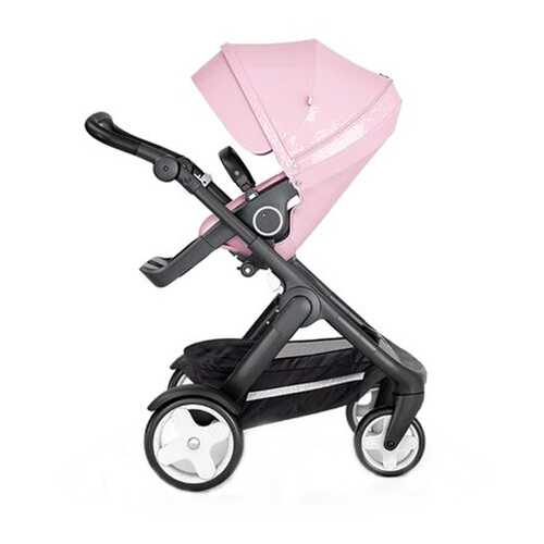 Коляска прогулочная Stokke Trailz (Стокке Трэйлз) Black/Lotus Pink с черной ручкой 562204 в Кораблик