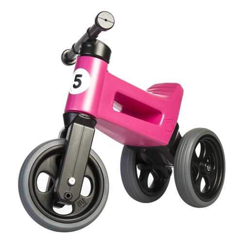 Беговел Funny Wheels Rider Sport (цвет: розовый) в Кораблик