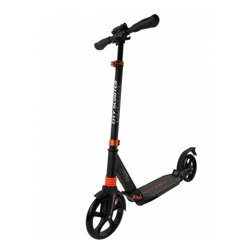 Городской самокат Sportsbaby City Scooter MS-106 черный в Кораблик