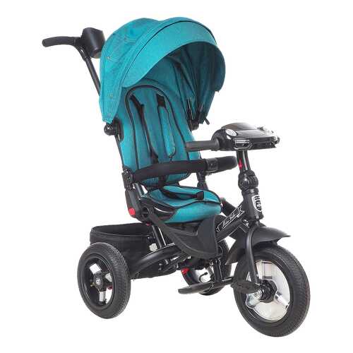 Велосипед детский трехколесный MINI TRIKE зеленый с муз.панель в Кораблик