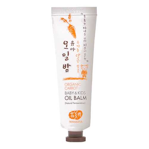 Детское масло-бальзам для тела Whamisa Organic Carrot Baby & Kids Oil Balm 30 мл в Кораблик