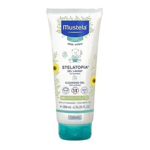Гель для купания очищающий Mustela stelatopia, 200 мл в Кораблик