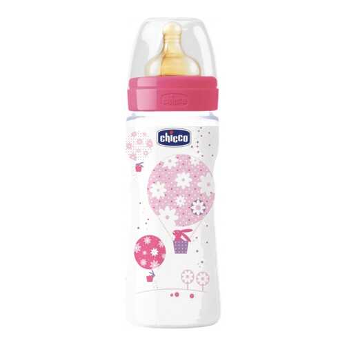 Детская бутылочка Chicco Well-Being Girl 4 мес, 330 мл 310205121 в Кораблик