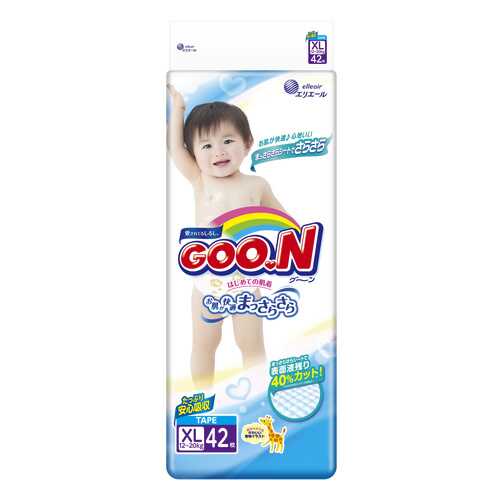 Подгузники Goon XL (12-20 кг), 42 шт. в Кораблик