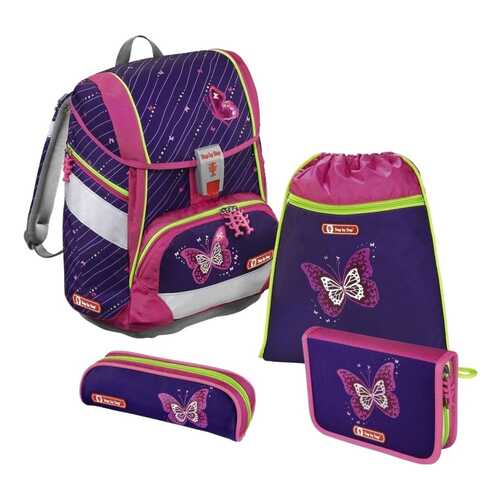 Ранец детский Hama Step by Step 2in1 Shiny Butterfly 4 предмета в Кораблик